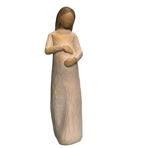 Willow Tree “Cherish” Pregnant Woman Figurine, Demdaco, Susan‎ Lordi 8”